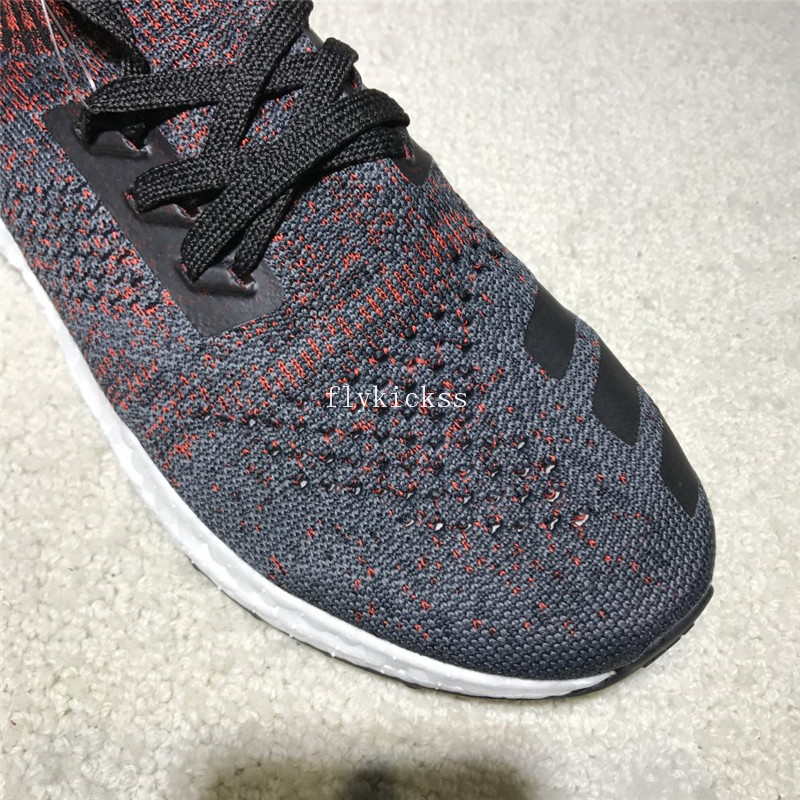 Adidas Ultra Boost Uncaged UB Sock Black Grey Red